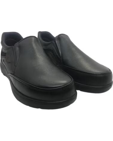LUISETTI MEN COMFORTABLE SHOE 31010NA BLACK NEGRO