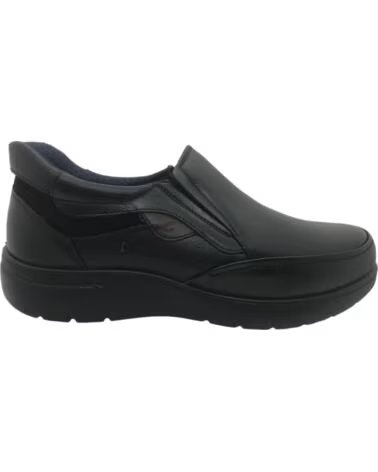 LUISETTI MEN COMFORTABLE SHOE 31010NA BLACK NEGRO