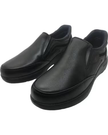 LUISETTI MEN COMFORTABLE SHOE 31010NA BLACK NEGRO