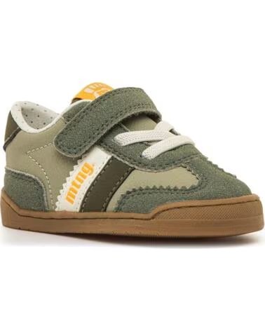 MTNG 49060F BAREFOOT GREEN KIDS SNEAKERS VERDE