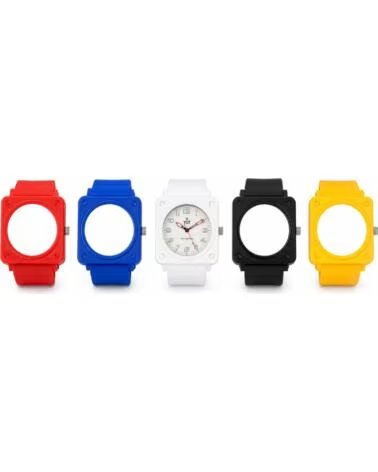 YOT CP30119Q-SP01 MULTICOLOR WATCH WITH INTERCHANGEABLE SILICONE STRAP