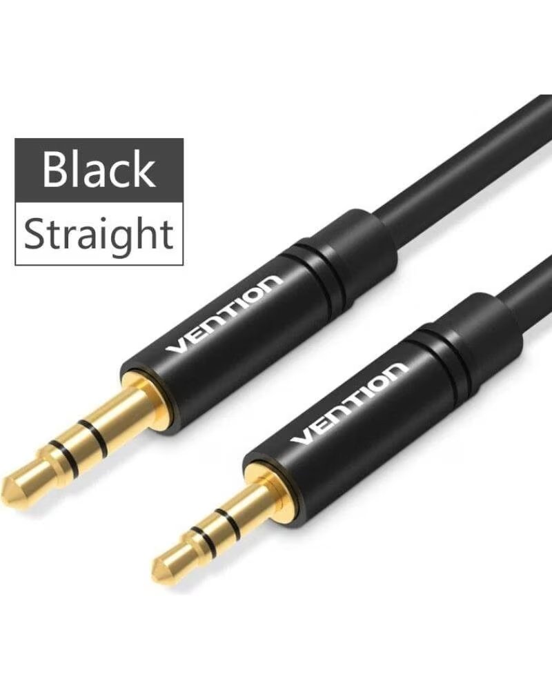 VENTION STEREO KABEL BALBD KLINKE 35 STECKER - 25 BUCHSE 50CM SCHWARZ