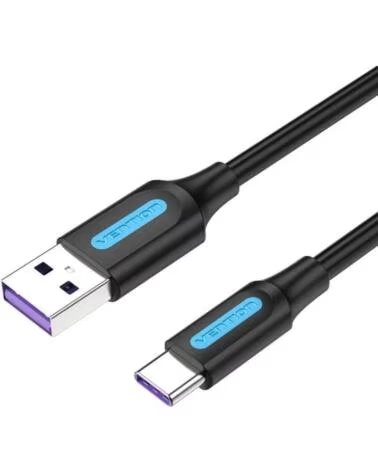 VENTION CABO USB 20 TIPO-C CORBG MACHO PARA 480MBPS 15M PRETO