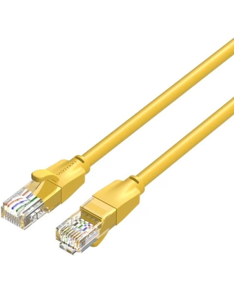 VENTION CABO DE REDE RJ45 UTP IBEYF CAT 6 1M AMARELO