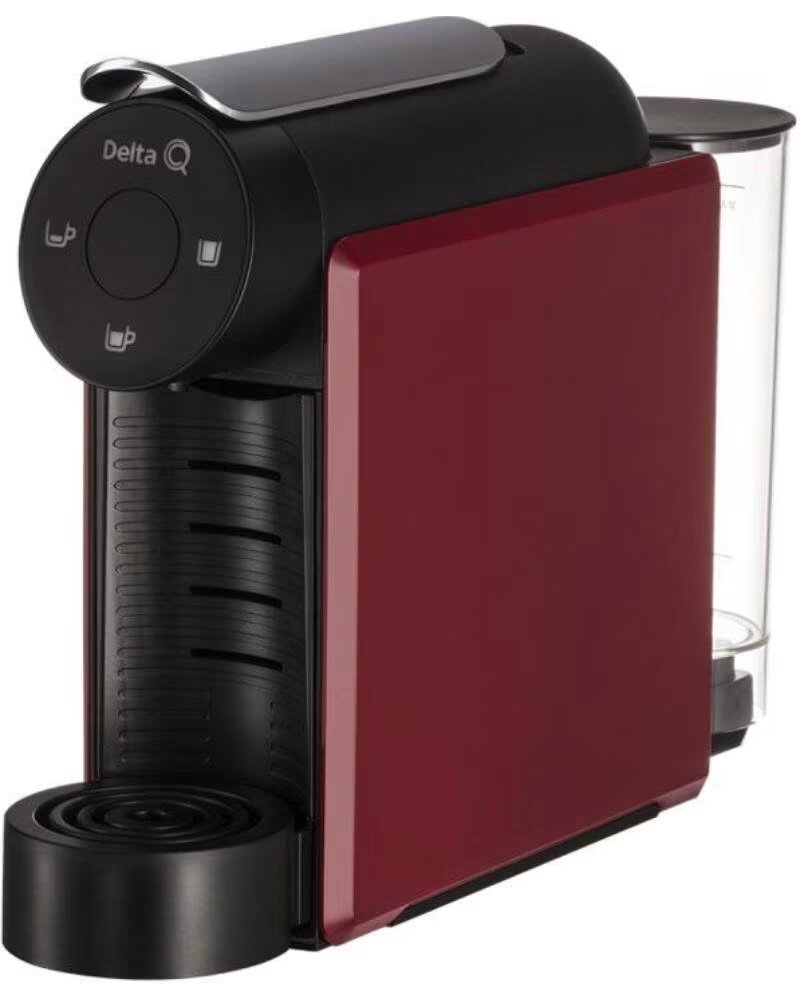 DELTA KAPSELKAFFEEMASCHINE MINI QOOL ROT