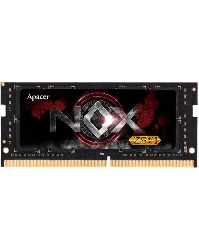 APACER Memoria RAM NOX 16GB- DDR4- 3200MHz- 1 2V- CL20- SODIMM