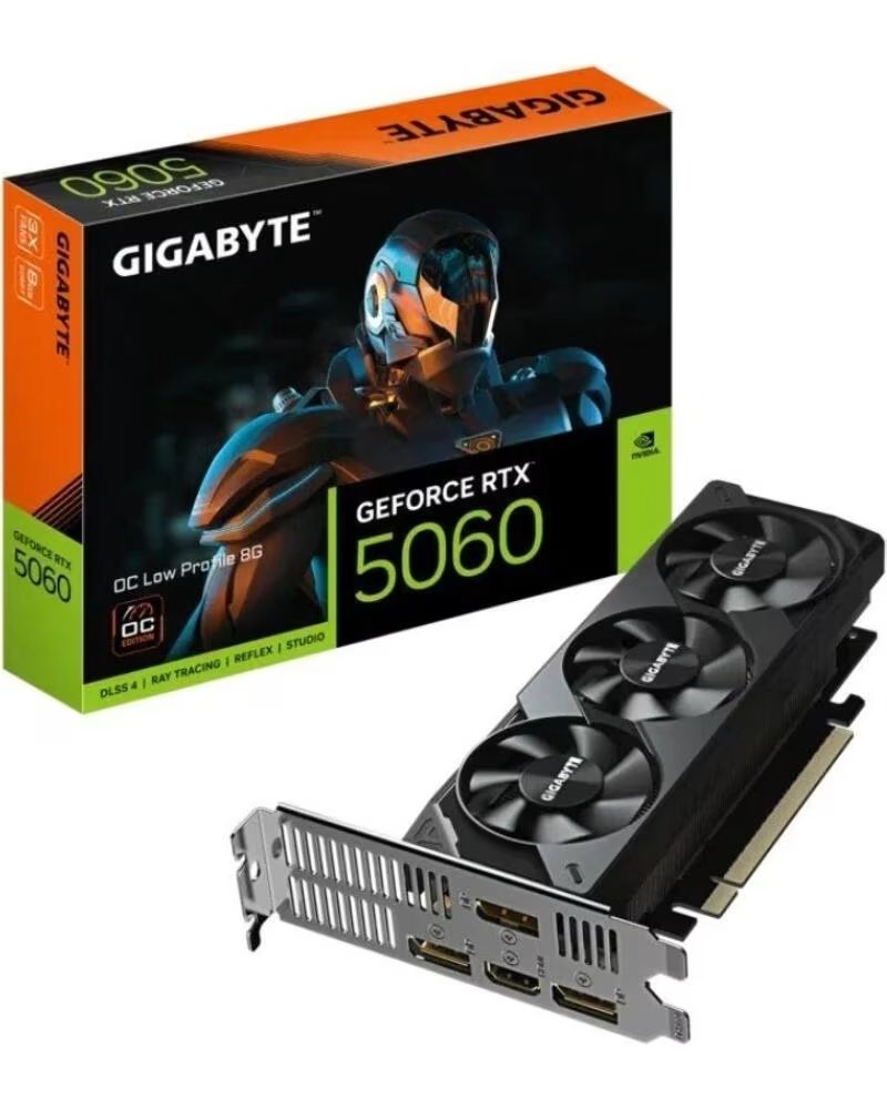 GIGABYTE SCHEDA GRAFICA GEFORCE RTX 5060 OC LOW PROFILE 8GB GDDR7