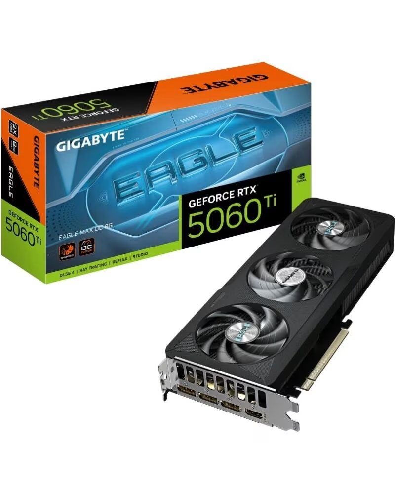 GIGABYTE GRAFIKKARTE GEFORCE RTX 5060 TI EAGLE MAX OC 8GB GDDR7