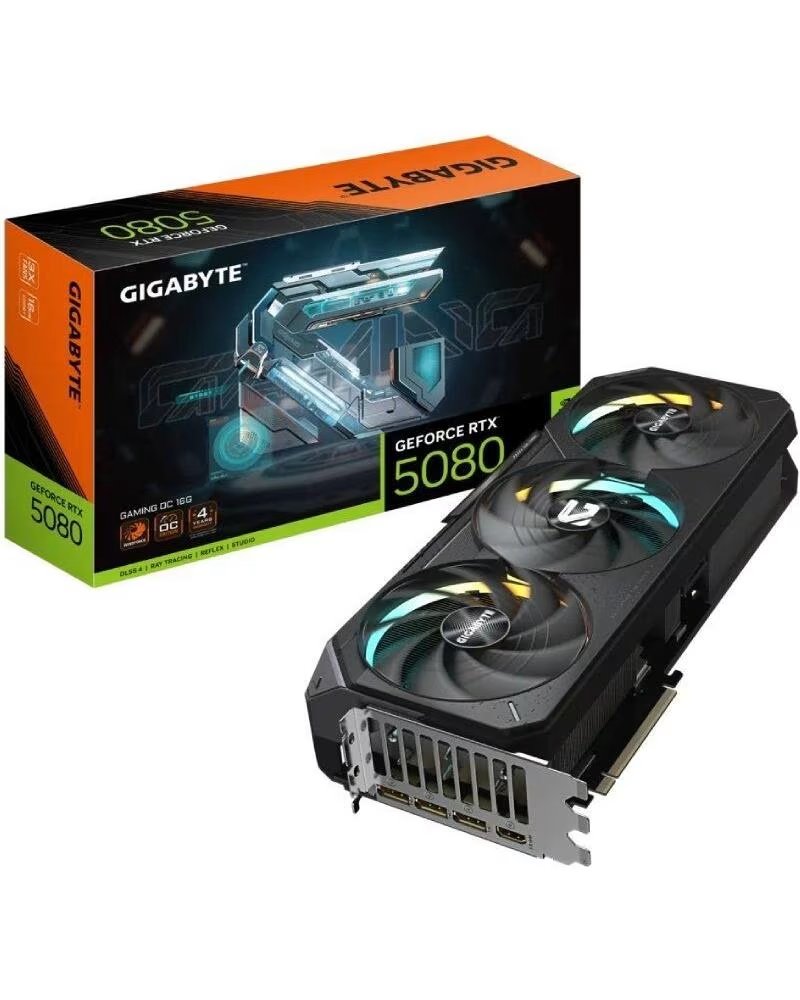 GIGABYTE SCHEDA GRAFICA GEFORCE RTX 5080 GAMING OC 16GB GDDR7