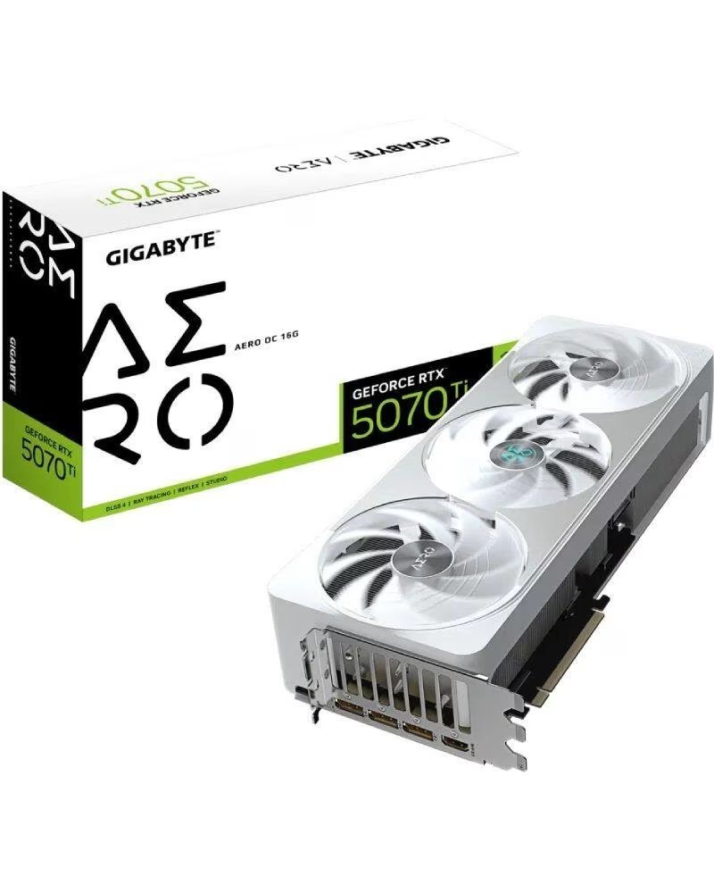 GIGABYTE GRAFIKKARTE GEFORCE RTX 5070 TI AERO OC 16GB GDDR7