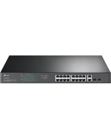 TP-LINK Switch 18 puertos tp - link tl - sg1218mp 16 puertos gigabit poe 2 puertos sfp