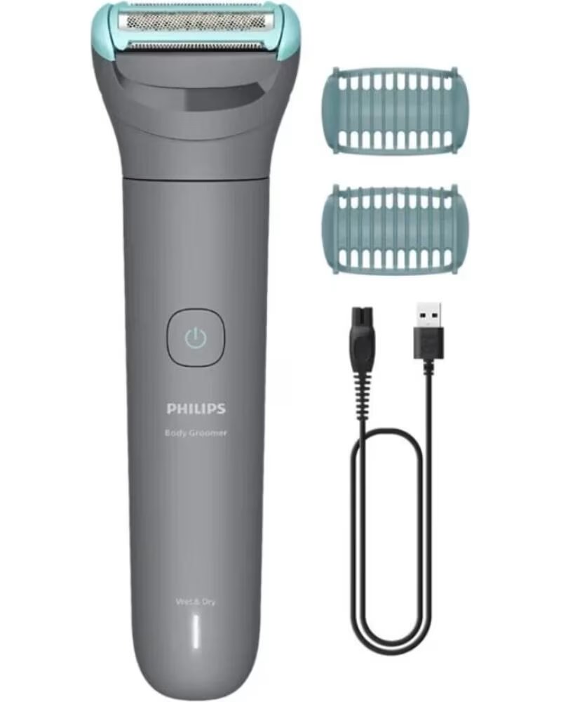 PHILIPS Cortabarbas Beardtrimmer series 3000 BG3480-15- con Bateria- 2 Accesorios