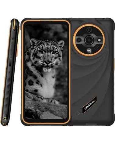 ULEFONE Smartphone Rugerizado Armor X31 6GB- 128GB- 6 56- Negro y Naranja