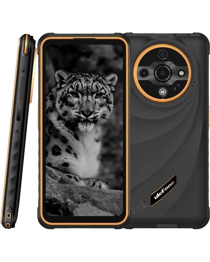 ULEFONE Smartphone Rugerizado Armor X31 6GB- 128GB- 6 56- Negro y Naranja