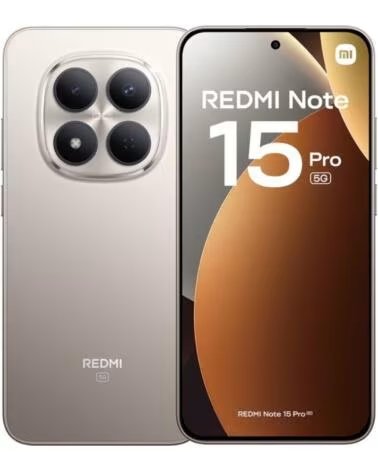 XIAOMI Smartphone Redmi Note 15 Pro 8GB- 256GB- 6 83- 5G- Titanio