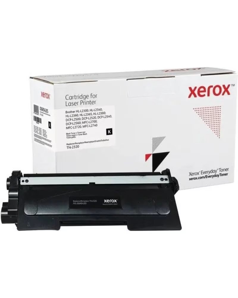 XEROX Toner compatible 006R04205 compatible con Brother TN-2320- 2600 paginas- Negro