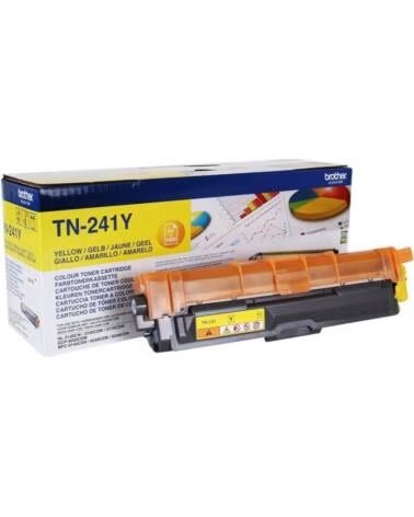 BROTHER Toner tn241y amarillo 1400 paginas dcp9020cdw - mfc9140cdn - mfc9330cdw - mfc9340cdw