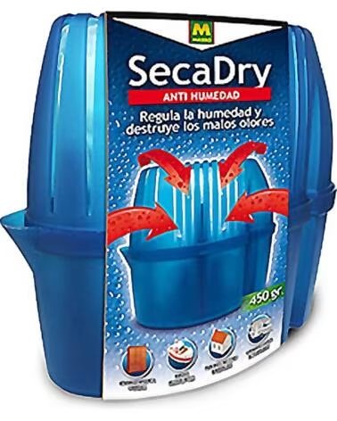 MASSÓ SECADRY ENTFEUCHTER 450G FEUCHTIGKEITSABSORBER MULTICOLOR