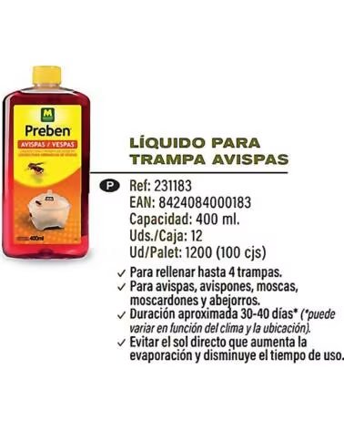 ATRATIVO DE VESPAS MASSÓ PARA JARDIM E PISCINA MULTICOLOR