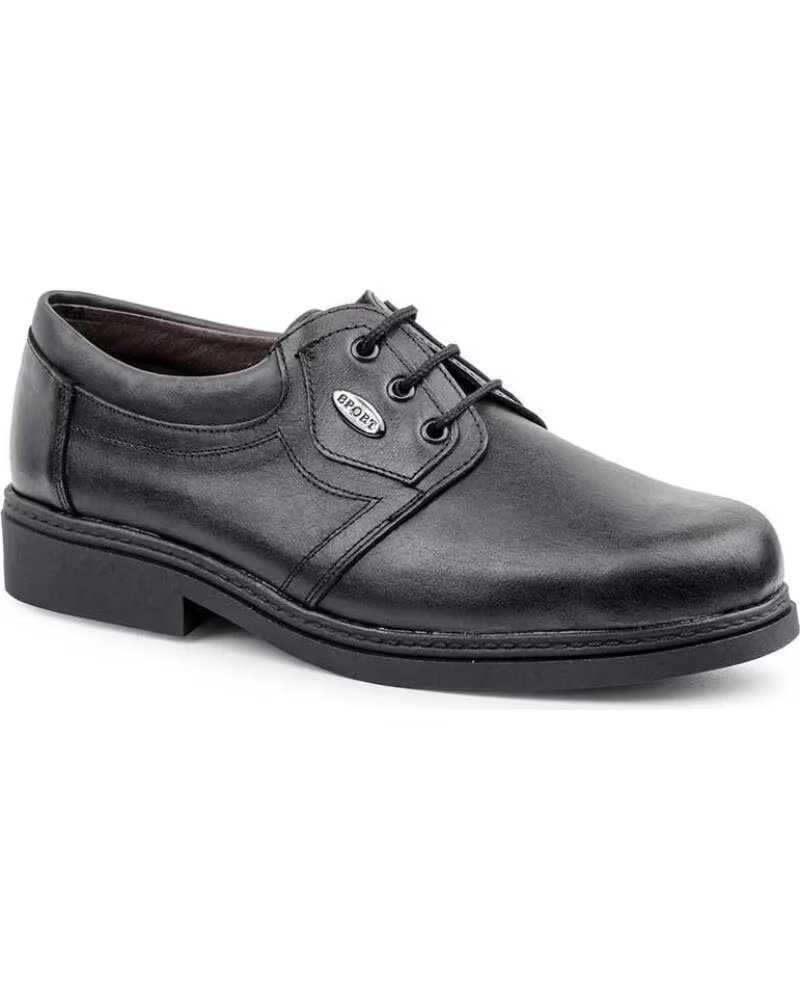 KATOSINES LEATHER LACE-UP SHOES MODEL 458 NEGRO