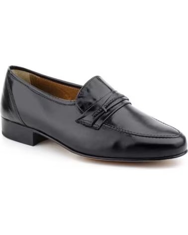 KATOSINES LEATHER LOAFERS WITH SOLE FOR MEN MODEL 165 NEGRO