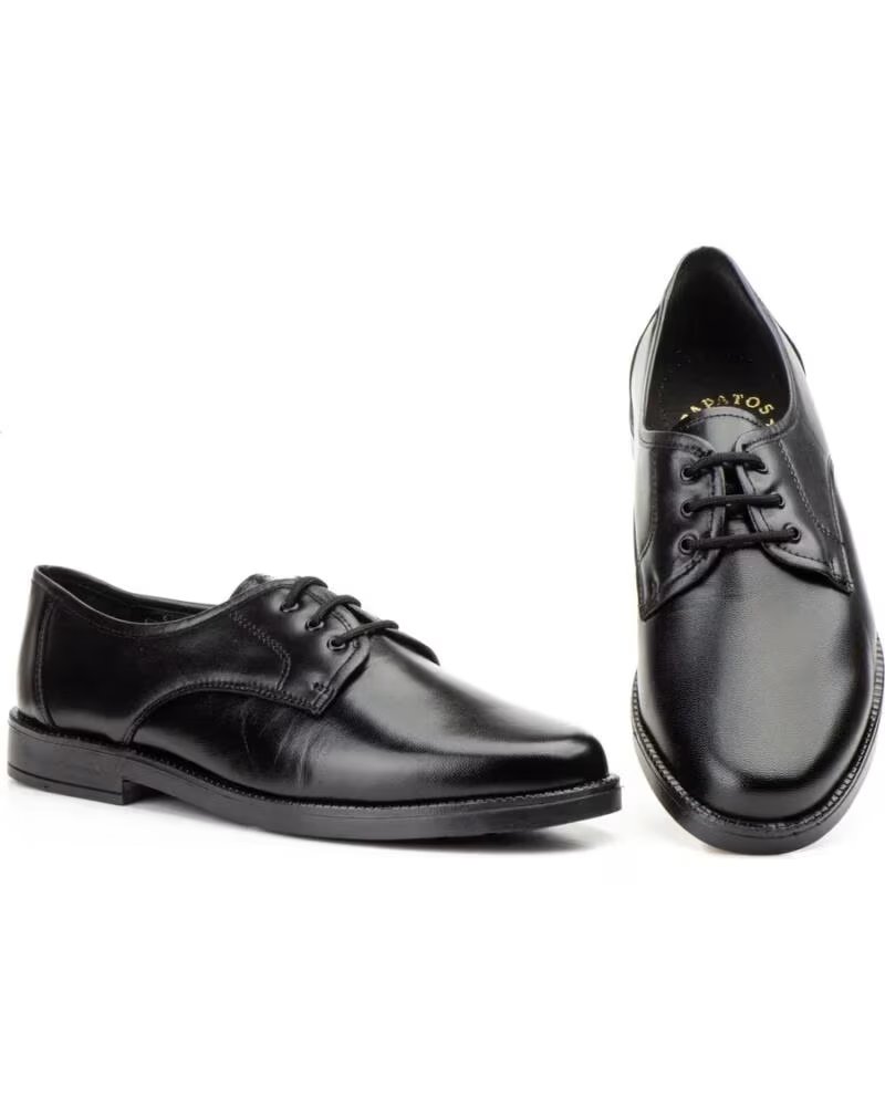 KATOSINES MEN´S LACE-UP FORMAL SHOES MODEL 120 BLACK NEGRO