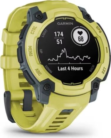GARMIN SMARTWATCH INSTINCT 45MM AMARILLO CORREA SILICONA