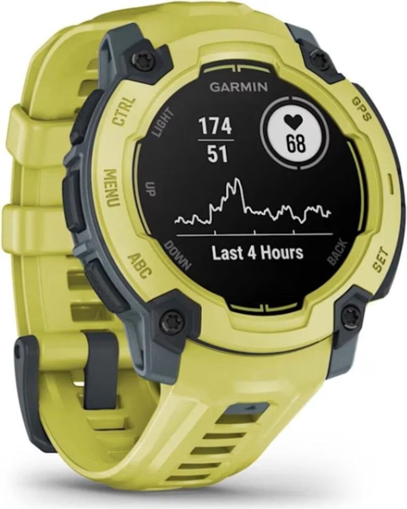 GARMIN SMARTWATCH INSTINCT 45MM AMARILLO CORREA SILICONA