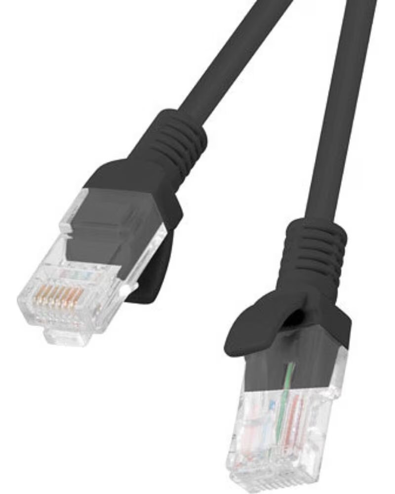 LANBERG Latiguillo cat 5e utp 0 5m negro