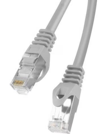 LANBERG Cable red latiguillo cat 6 ftp 2m gris fluke passed