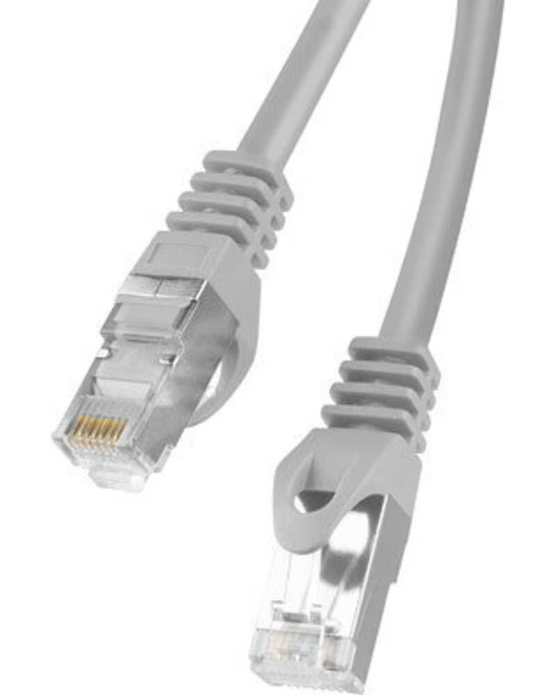 LANBERG Cable red latiguillo cat 6 ftp 2m gris fluke passed