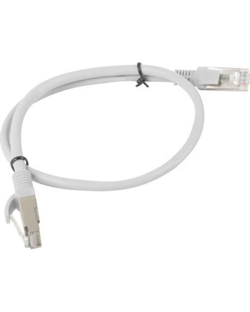 LANBERG Cable red latiguillo cat 6 utp 0 5m gris fluke passed