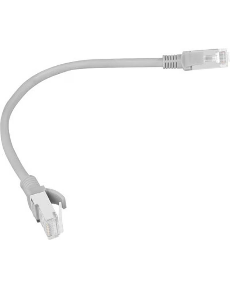 LANBERG Cable red latiguillo cat 6 utp 0 25m gris fluke passed