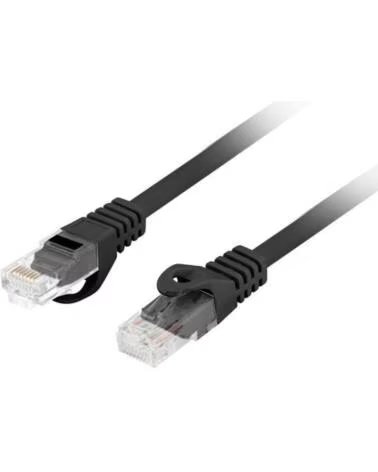 LANBERG Cable red latiguillo cat 6 utp lszh cu 2m negro fluke passed
