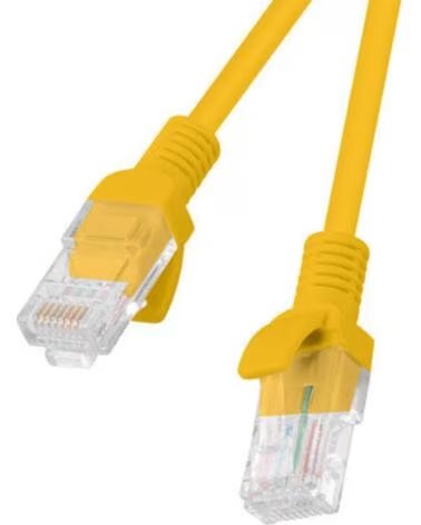 LANBERG Cable red latiguillo cat 6 utp lszh cu 3m naranja fluke passed
