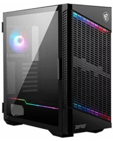 MSI Caja ordenador gaming mpg velox 100p airflow atx 4 x 120mm 2 x usb 3 2 1 x usb tipo c argb