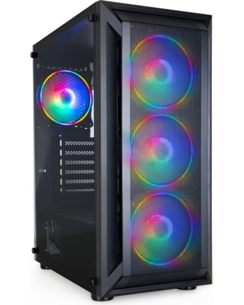 TOOQ Caja semitorre gaming tqgcc101 - b ragnarok negra