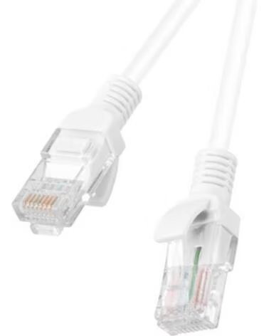 LANBERG Cable red latiguillo cat 6 u - utp 2m blanco fluke passed