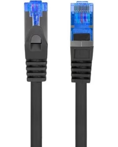 LANBERG Cable red latiguillo cat 6a s - ftp lszh cca 2m negro fluke passed