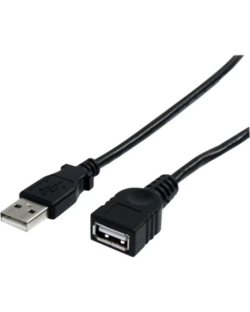 STARTECHCOM Cable usb 2 0 startech 3m - macho - hembra - negro