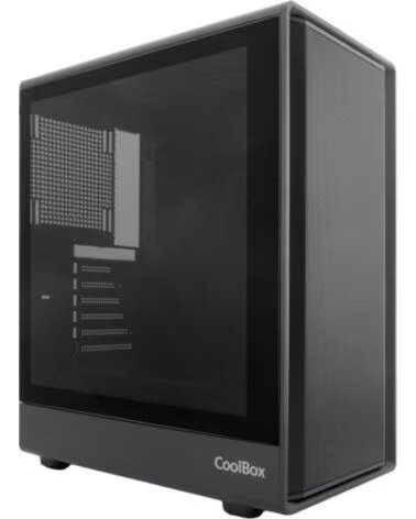 COOLBOX Caja ordenador gaming ga700 darkside atx cristal templado negra