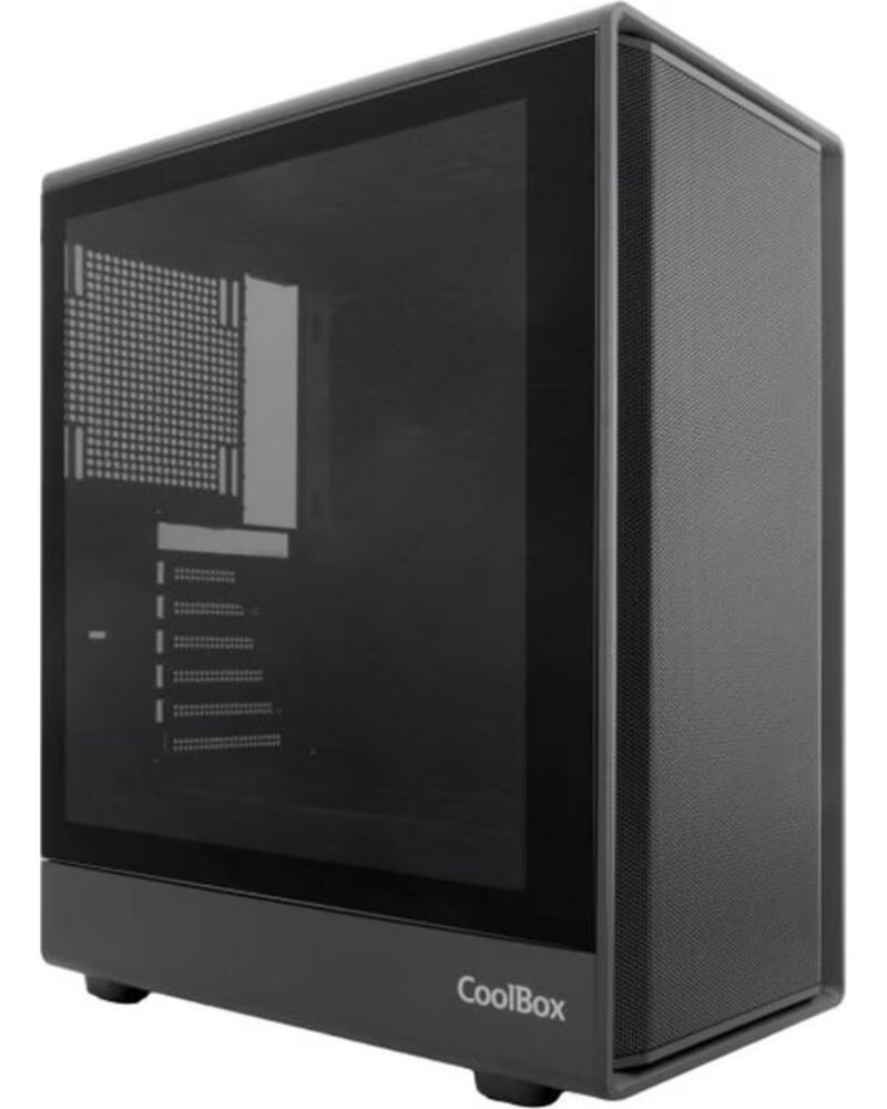 COOLBOX Caja ordenador gaming ga700 darkside atx cristal templado negra