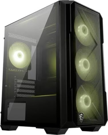 MSI Caja ordenador gaming mag forge m120r airflow matx argb cristal templado negra