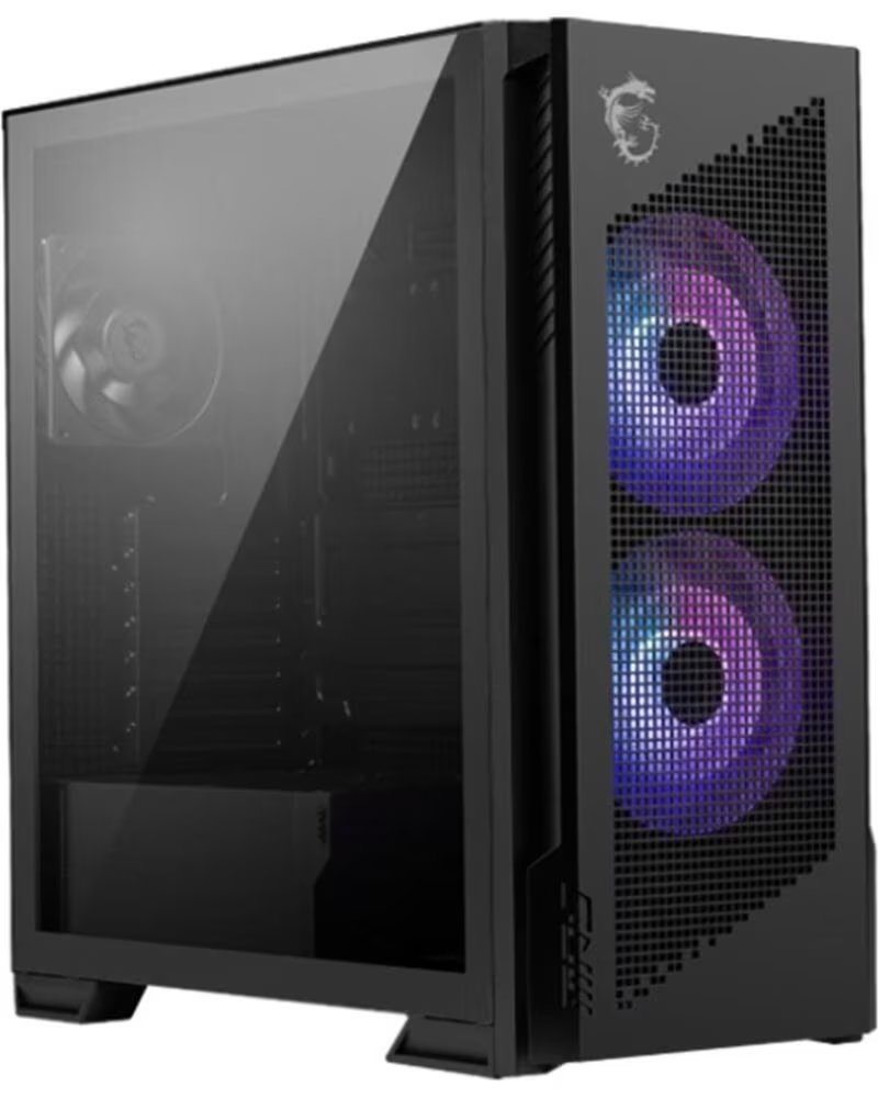MSI Caja ordenador gaming mpg velox 300r airflow pz atx argb negro