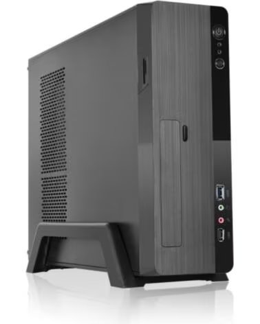 L - LINK Caja ordenador sobremesa microatx slim magna usb 3 0 lector de tarjetas fuente sfx incluida