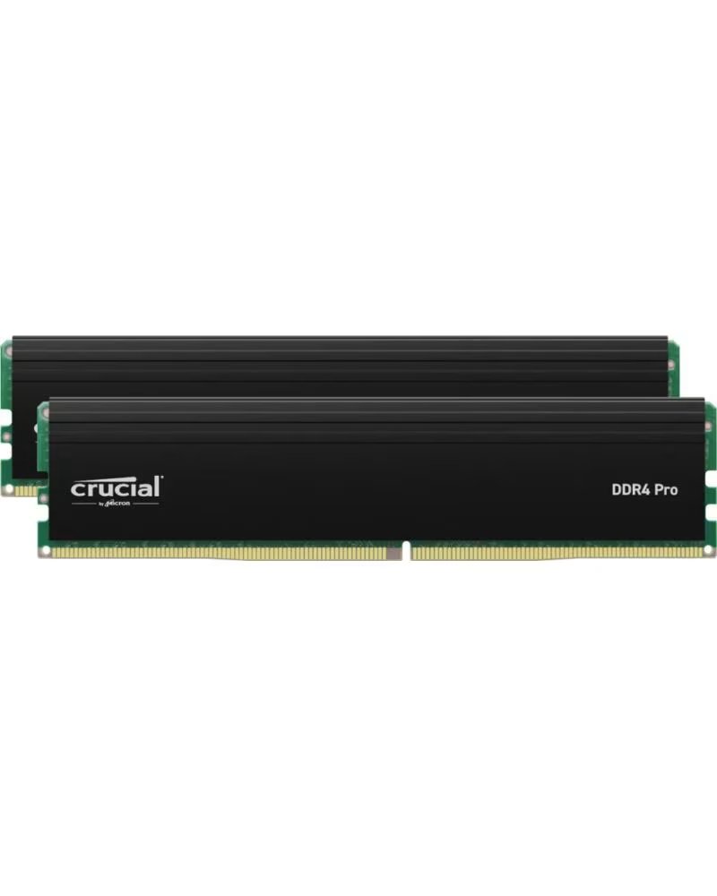CRUCIAL Memoria ram ddr4 64gb 2x32gb pro - udimm - 3200 mhz - pc4 25600 - cl22