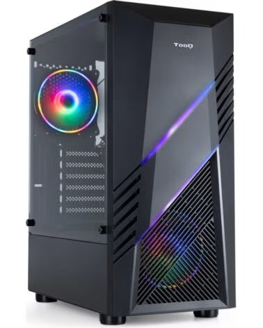 TOOQ Caja ordenador gaming tqgcc102 - b biohazard atx argb