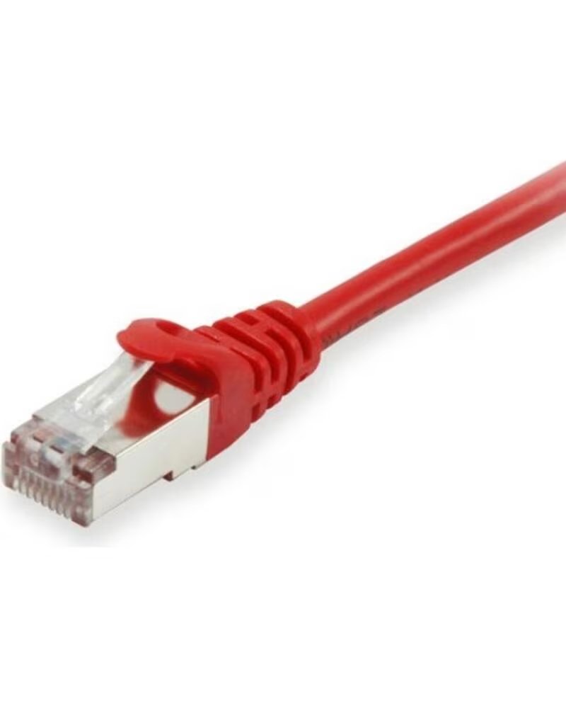 EQUIP Cable de red latiguillo rj45 s - ftp cat6a 0 5m rojo