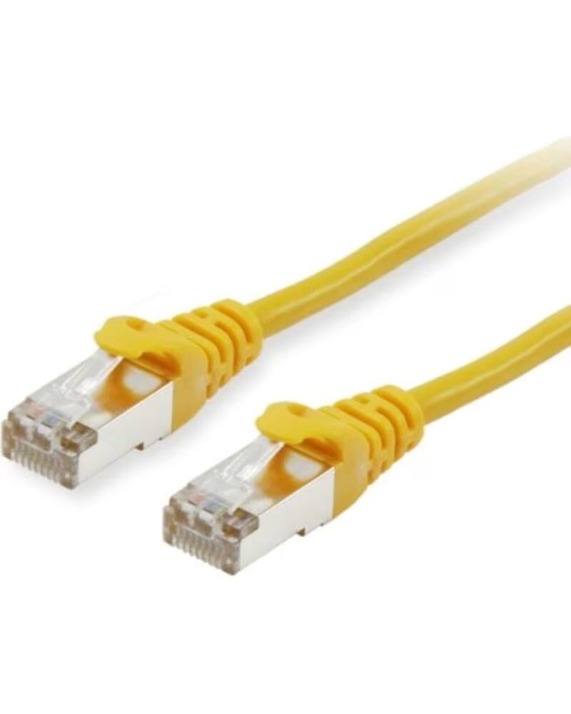 EQUIP Cable de red latiguillo rj45 s - ftp cat6a 10m amarillo