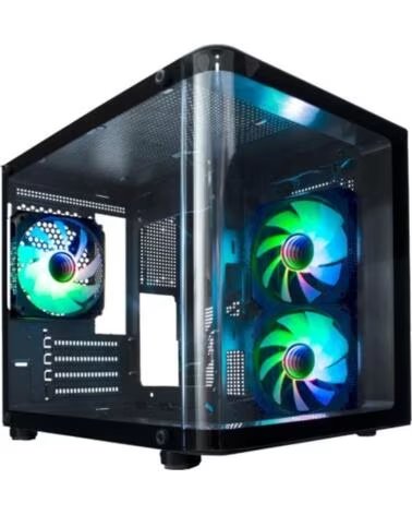 COOLBOX Caja ordenador gaming gm100 vision argb microatx